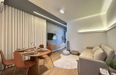 Apartamento central totalmente mobiliado e decorado próximo ao parque da oktober