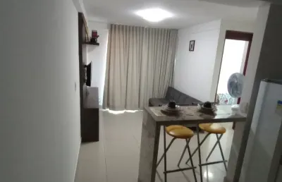 Flat com vista mar em intermares – 2 dormitórios, varanda e piscina! r$ 450 mil