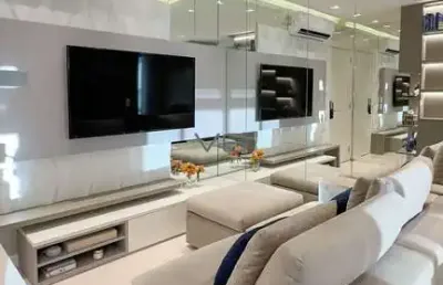 Apartamento alto padrão com 2 quartos, 71, 30m² privativos, 1 vaga de garagem, no vila izabel, curitiba - pr.