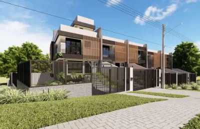Casa em condomínio, com 3 suítes, 194 m² privativos, 2 vagas de garagem, no ahú, curitiba - pr.