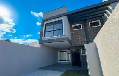 Casa padrão, 3 suítes, 127 m² privativos, 2 vagas de garagem, no xaxim, curitiba - pr.
