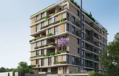Apartamento com 3 suítes, 102 m² privativos, 2 vagas de garagem, no água verde, curitiba - pr.