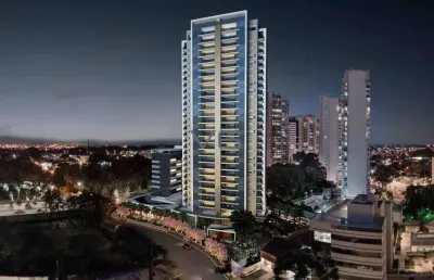 Apartamento padrão com 477 m² privativos, 4 suítes, 6 vagas de garagem, no ecoville, curitiba - pr.