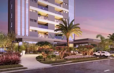Apartamento alto padrão, com 3 quartos, 129 m² privativos, 2 vagas de garagem, no água verde, curitiba - pr.