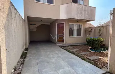 Casa sobrado, com 3 quartos, 100,77 m² privativos, 2 vagas de garagem, no bairro alto, curitiba - pr.