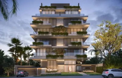Cobertura duplex com 4 suítes, 417 m² privativos, 6 vagas, em localização privilegiada a poucos metros do shopping patio batel