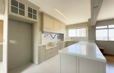 Apartamento alto padrão, com 4 quartos, 282.16 m² privativos, 3 vagas de garagem, no bigorrilho, curitiba - pr.