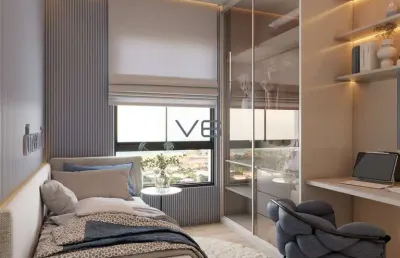 Apartamento padrão com 65,06 m² privativos, 2 quartos, 1 suíte, 1 vagas de garagem, no água verde, curitiba-pr