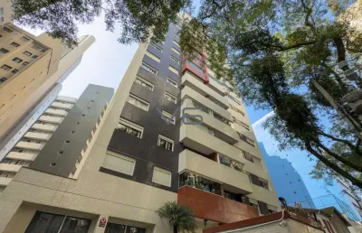 Apartamento cobertura duplex  com 3 quartos, 161m² privativos, 3 vagas de garagem, no água verde, curitiba-pr.