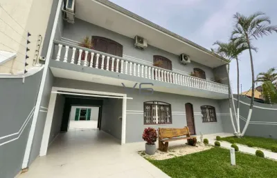 Casa com 4 quartos, 300 m² privativos, 8 vagas de garagem, no jardim das américas, curitiba-pr.