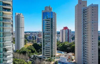 Apartamento alto padrão com 4 dormitórios sendo 3 suítes, 372m² privativos, 4 vagas de garagem, no ecoville, curitiba -pr.