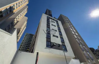 Apartamento padrão - 2 quartos - 1 vaga de garagem - 44,99m² privativos - no bairro água verde, curitiba-pr.
