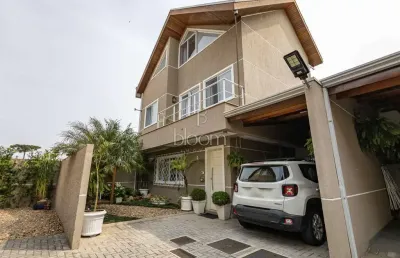 Casa em condomínio fechado com 3 quartos à venda na rua josé michna filho, 351, orleans, curitiba, 127 m2 por r$ 969.900
