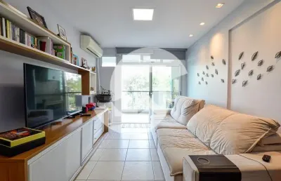 Charme, conforto e sofisticação imperam nesse 2 quartos com suíte e varanda em icaraí!