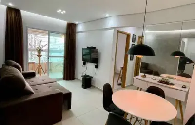 Apartamento vila tupy, semi mobiliado, oportunidade única.