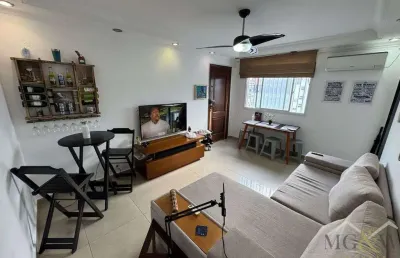 Apartamento com 2 quartos à venda no boqueirão, santos , 70 m2 por r$ 460.000