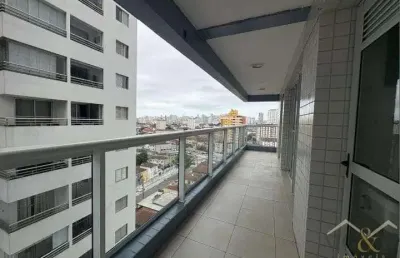 Apartamento com 2 quartos para alugar no boqueirão, santos , 92 m2 por r$ 4.600
