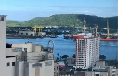 Apartamento com 1 quarto para alugar no ponta da praia, santos , 49 m2 por r$ 4.300