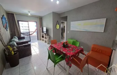 Apartamento em praia grande com 2 quartos na vila tupi.