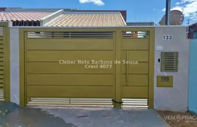 Casa com 2 quartos à venda na Rua Estados Unidos, 33, Jardim Jacy, Campo Grande