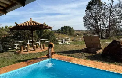 Chácara com 3 dormitórios à venda, 5000 m² por r$ 590.000 - santa terezinha de minas - itatiaiuçu/mg