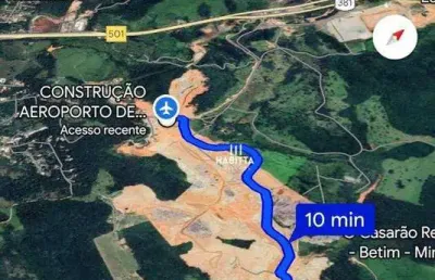 Terreno à venda, 127675 m² por r$ 15.000. - citrolândia - betim/mg
