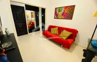 Apartamento com 1 quarto à venda na avenida nossa senhora de copacabana, copacabana, rio de janeiro, 45 m2 por r$ 600.000