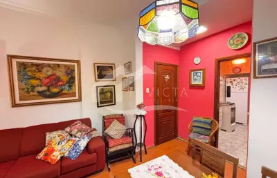 Apartamento com 2 quartos à venda na rua marechal mascarenhas de morais, copacabana, rio de janeiro, 60 m2 por r$ 700.000