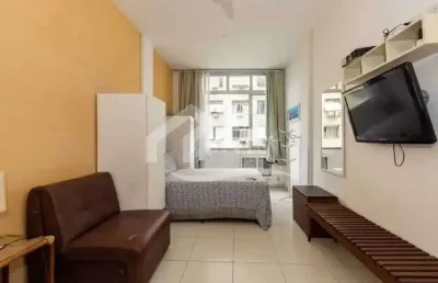 Kitnet / stúdio à venda na rua júlio de castilhos, copacabana, rio de janeiro, 26 m2 por r$ 540.000