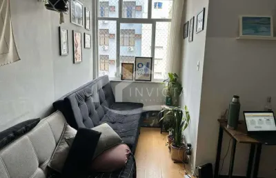 Apartamento com 1 quarto à venda na rua silva castro, copacabana, rio de janeiro, 32 m2 por r$ 450.000