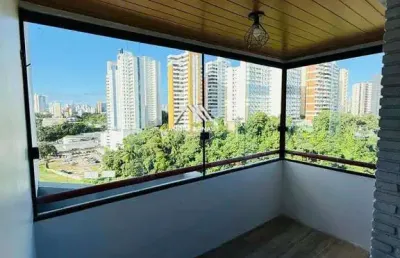 Apartamento à venda em salvador, candeal, com 1 quarto, 50m²