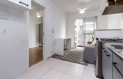 Apartamento tipo para venda em vila romana com 1 quarto, sendo 1 suíte, 30m²