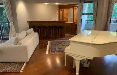 Apartamento tipo para locação em vila nova conceição com 4 quartos, sendo 2 suítes, 276m²