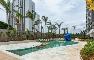 Apartamento tipo para locação em continental com 2 quartos, sendo 1 suíte, 62m²