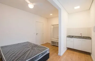 Apartamento tipo para locação em aclimação com 1 quarto, 14m²