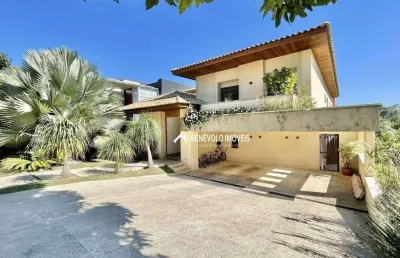 Casa com 5 dormitórios à venda, 610 m² por r$ 7.500.000 - moinho velho - cotia/sp
