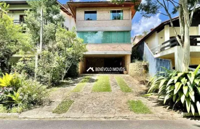 Casa com 4 dormitórios para alugar, 350 m² por r$ 9.300/mês - jardim das flores - cotia/sp