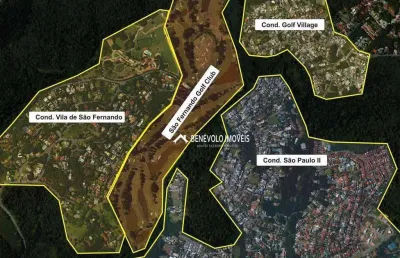 Terreno à venda, 578 m² por r$ 490.000 - golf gardens - carapicuíba/sp