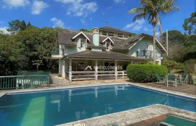Casa com 4 dormitórios à venda, 562 m² por r$ 2.800.000 - granja viana - carapicuíba/sp