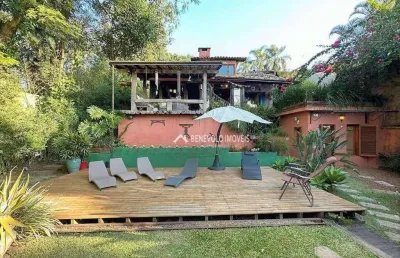 Casa com 5 dormitórios à venda, 334 m² por r$ 2.250.000 - miolo da granja - cotia/sp