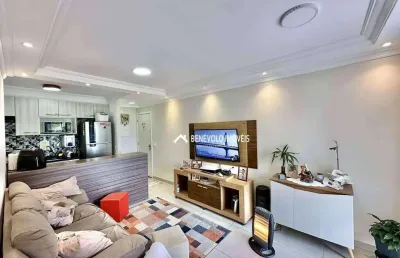 Apartamento com 2 dormitórios, 65 m² - venda por r$ 325.000,00 ou aluguel por r$ 3.554,00/mês - jardim monte santo - cotia/sp