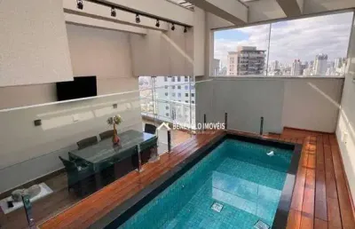 Cobertura com 2 suítes à venda, 193 m² por r$ 2.500.000 - bela vista - osasco/sp