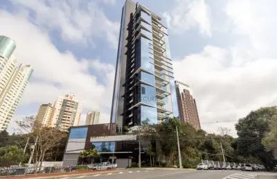 Apartamento a venda no ecoville 26o andar 3 suítes 4 vagas