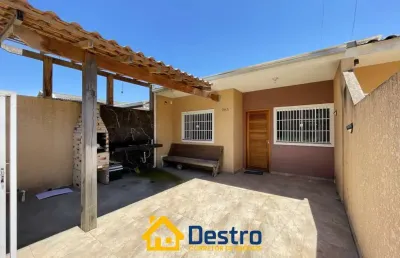Casa para venda em pontal do paraná, são carlos (praia de leste), 2 dormitórios, 1 suíte, 2 banheiros, 2 vagas