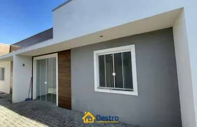 Casa para venda em pontal do paraná, shangri-lá, 2 dormitórios, 1 banheiro, 1 vaga