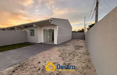Casa para venda em pontal do paraná, shangri-lá, 2 dormitórios, 1 suíte, 2 banheiros