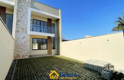 Sobrado para venda em pontal do paraná, praia de leste, 3 dormitórios, 1 suíte, 2 banheiros, 4 vagas