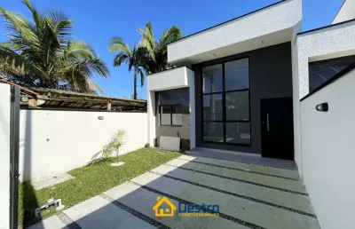 Casa para venda em pontal do paraná, marissol, 3 dormitórios, 1 suíte, 2 banheiros