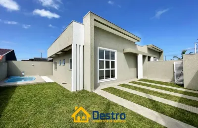 Casa para venda em matinhos, gaivotas, 3 dormitórios, 1 suíte, 2 banheiros