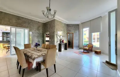 Guaporé i - casa térrea de 349m² com 03 suítes à venda em condomínio - guaporé